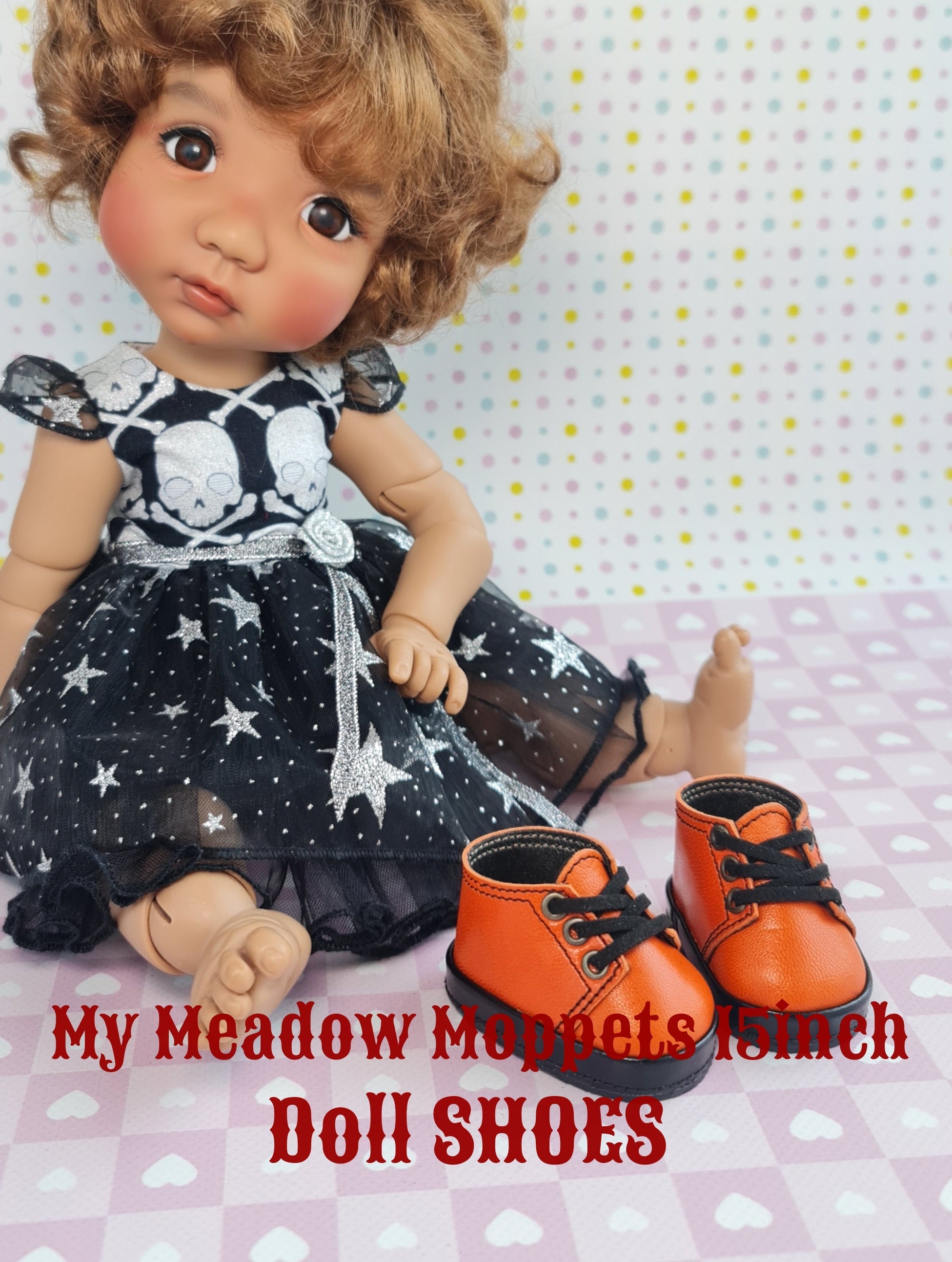Shoes for My Meadow Dolls Moppet 15inch.