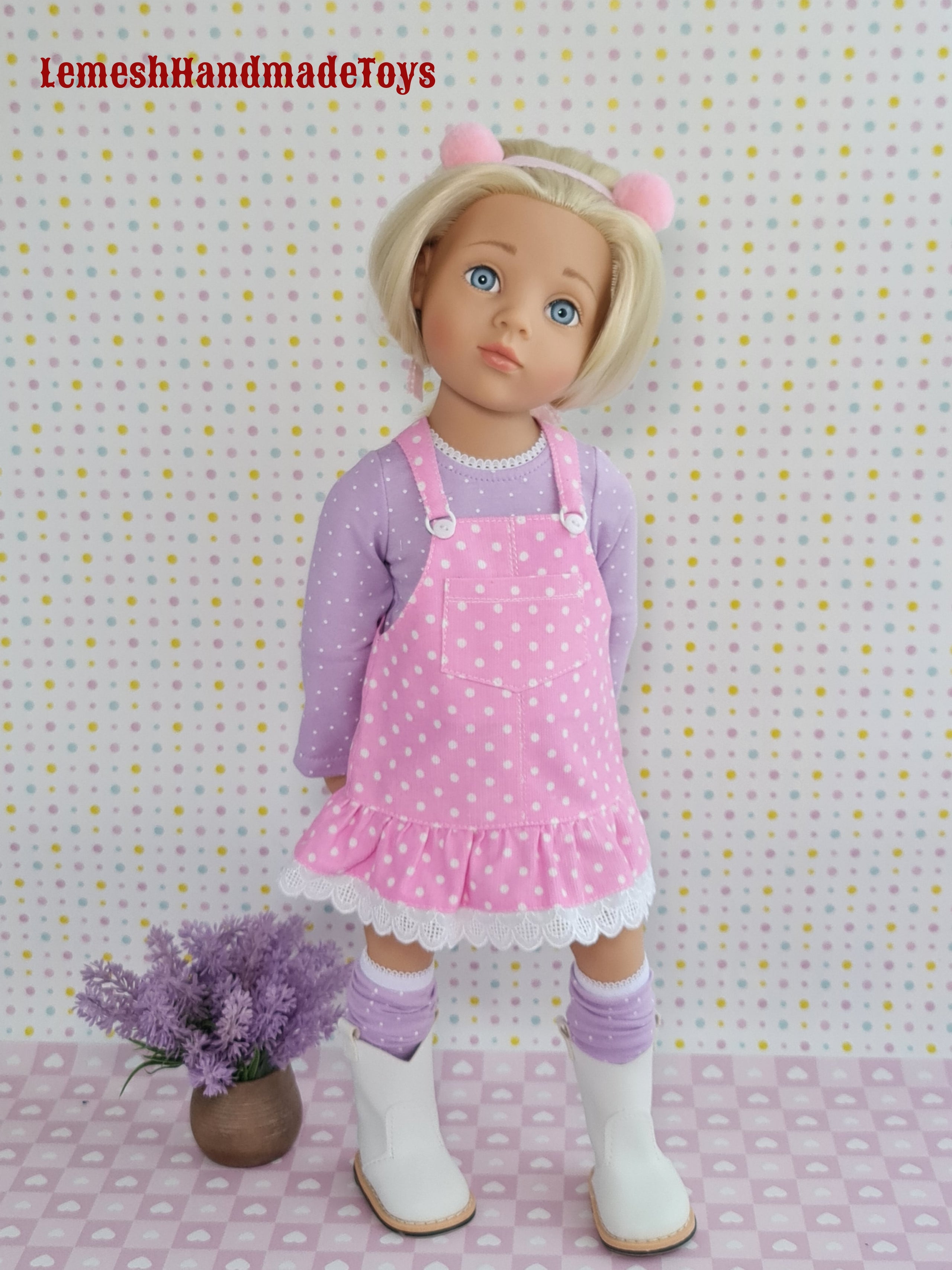 Clothes for Gotz dolls. 18 inch Doll Clothes. Gotz happy kidz doll. 4pcs.