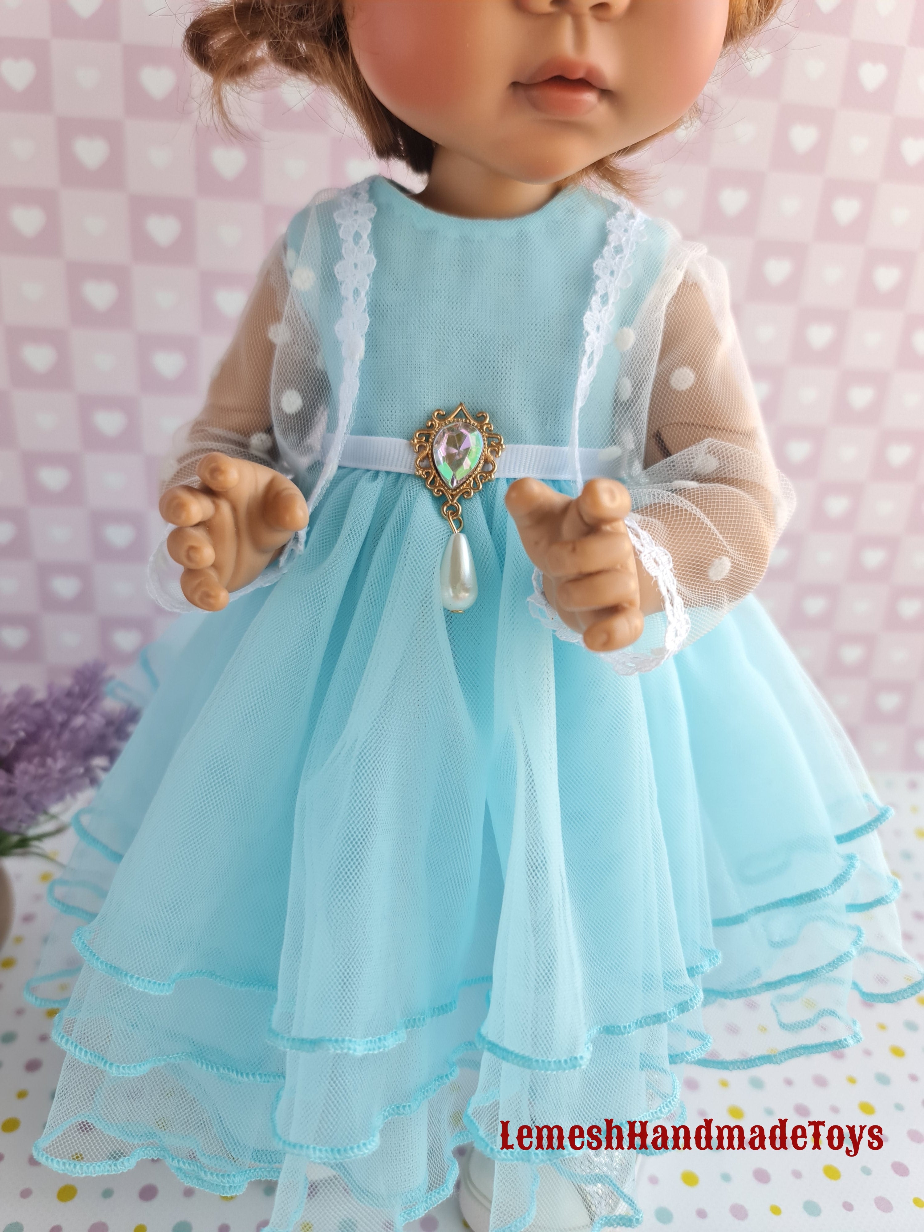 My Meadow Moppet Doll Clothes.  Meadow doll clothes 15 inch.  2pcs.