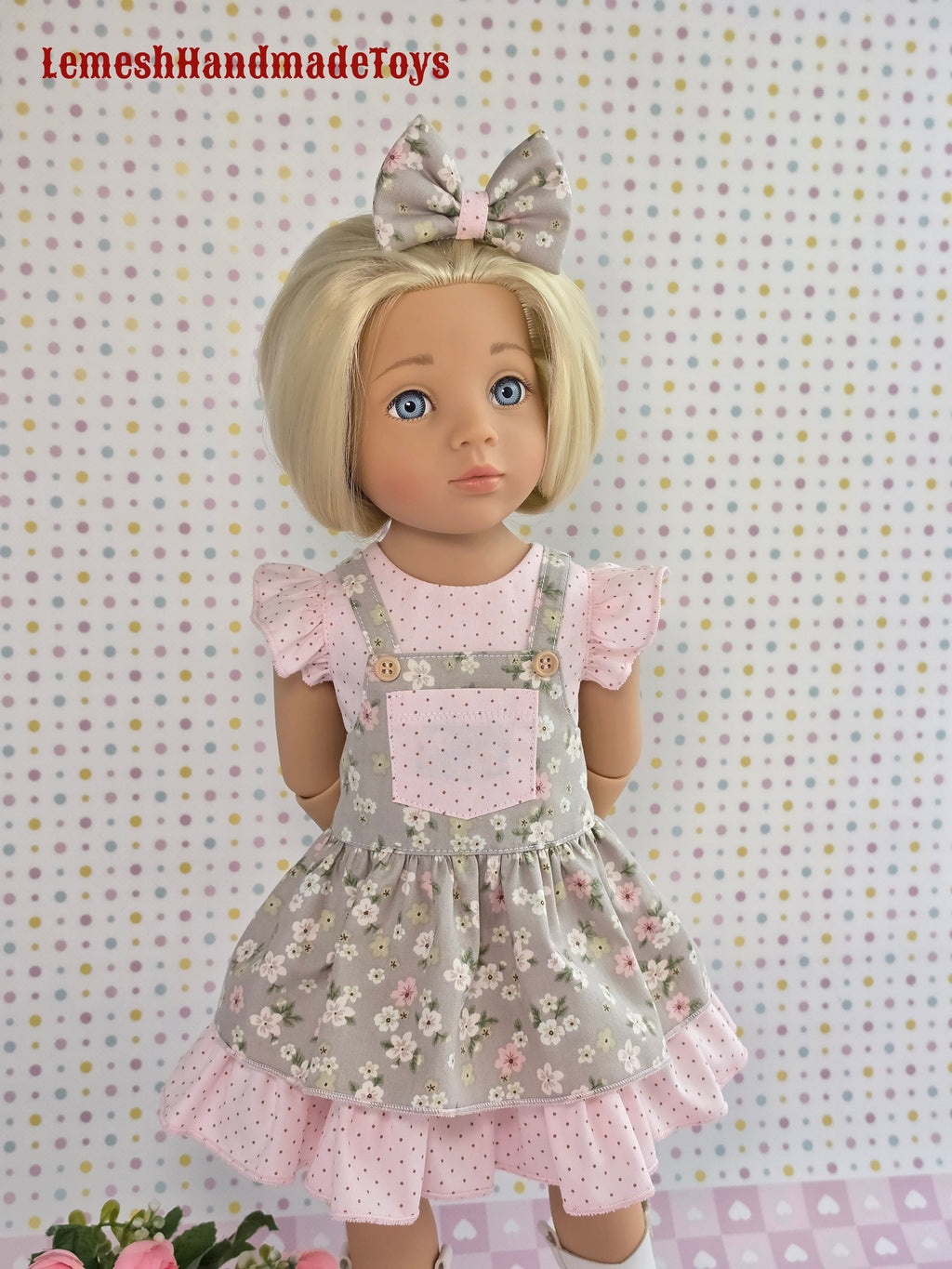Clothes for Gotz dolls. 18 inch Doll Clothes. Gotz happy kidz doll. 3pcs.
