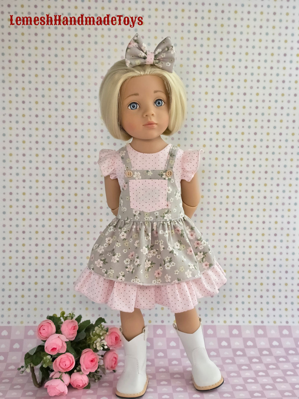 Clothes for Gotz dolls. 18 inch Doll Clothes. Gotz happy kidz doll. 3pcs.