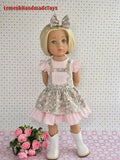 Clothes for Gotz dolls. 18 inch Doll Clothes. Gotz happy kidz doll. 3pcs.
