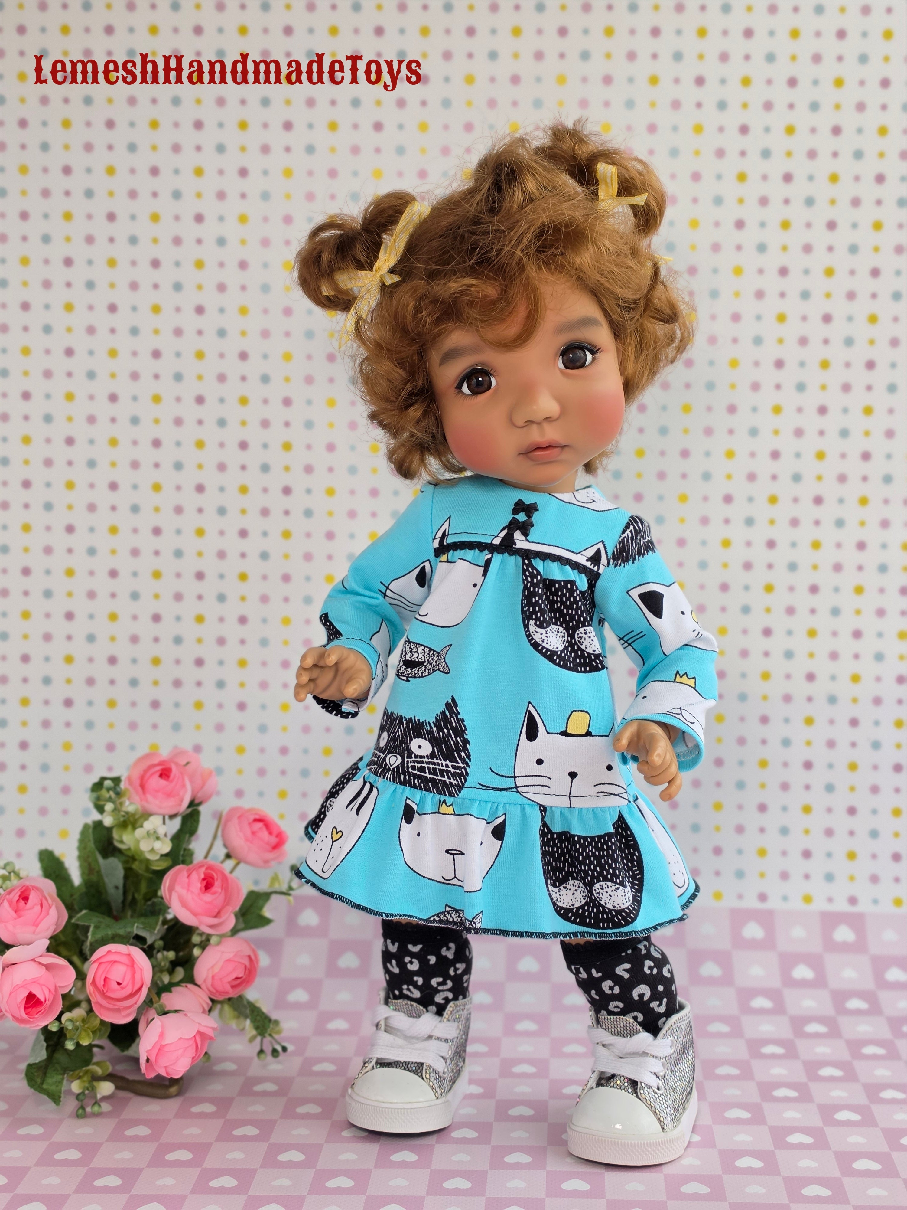 My Meadow Moppet Doll Clothes. My Meadow doll clothes 15 inch.