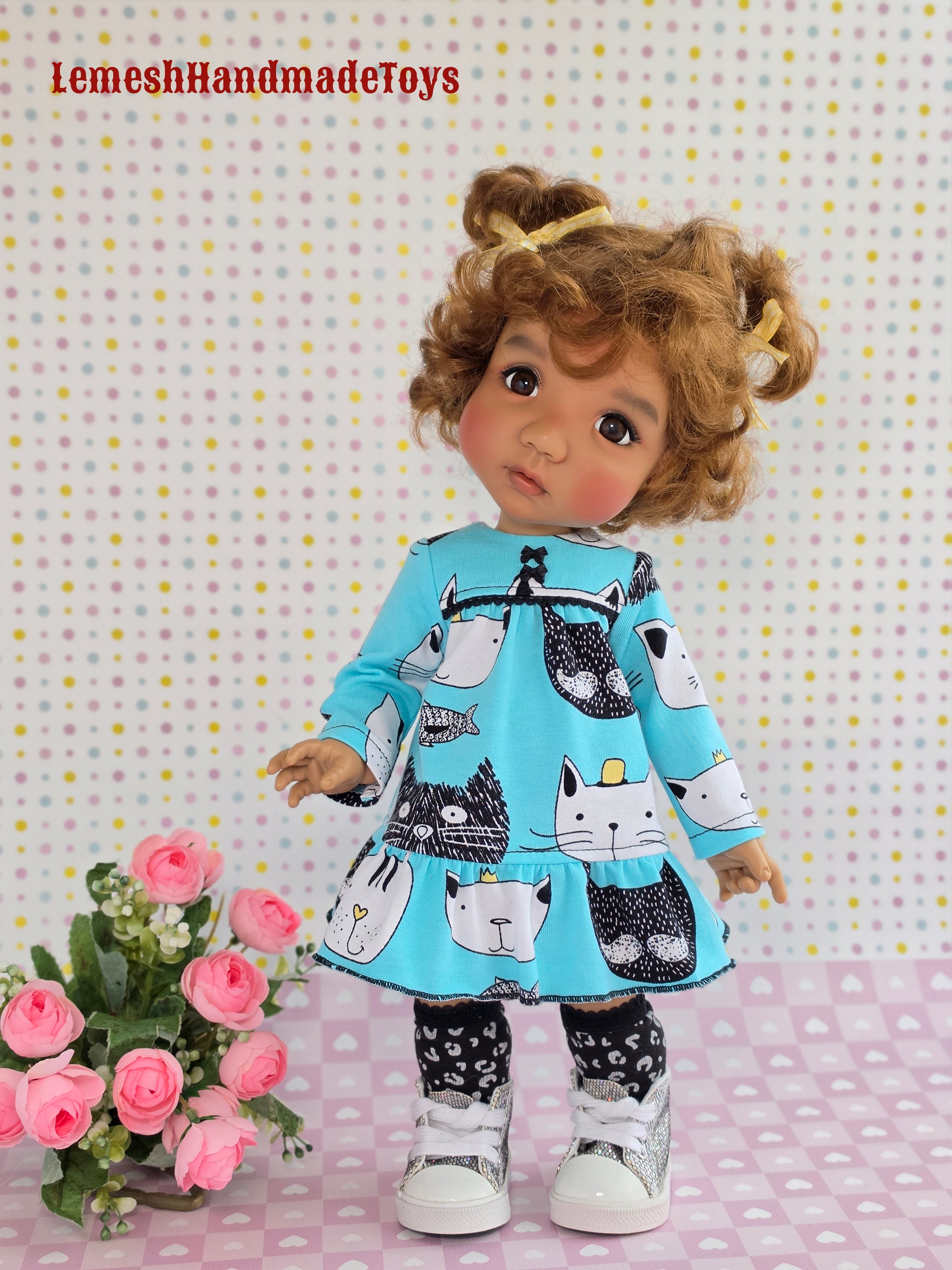 My Meadow Moppet Doll Clothes. My Meadow doll clothes 15 inch.