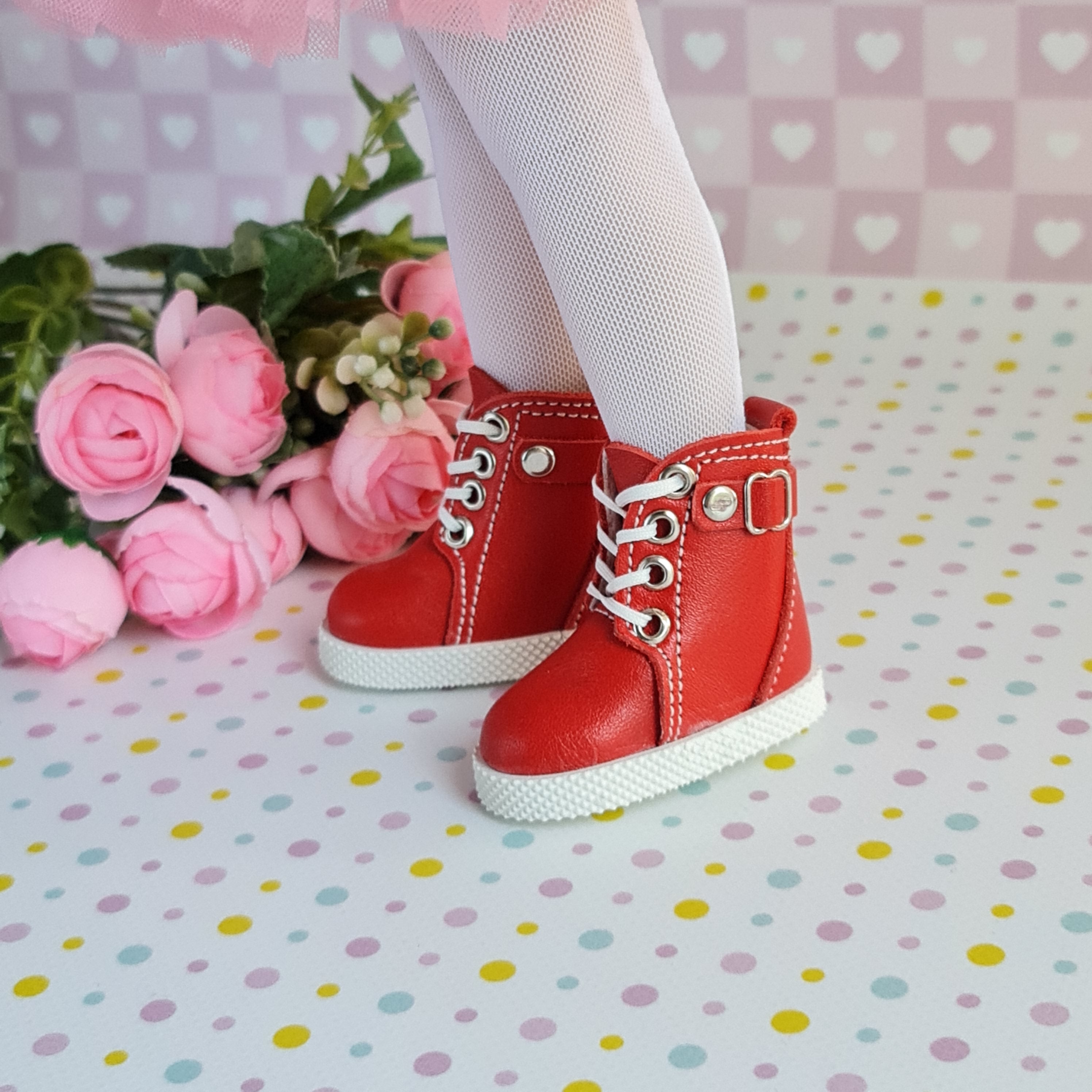 Ruby Red doll shoes. Shoes for Ruby Red Fashion Friends doll.