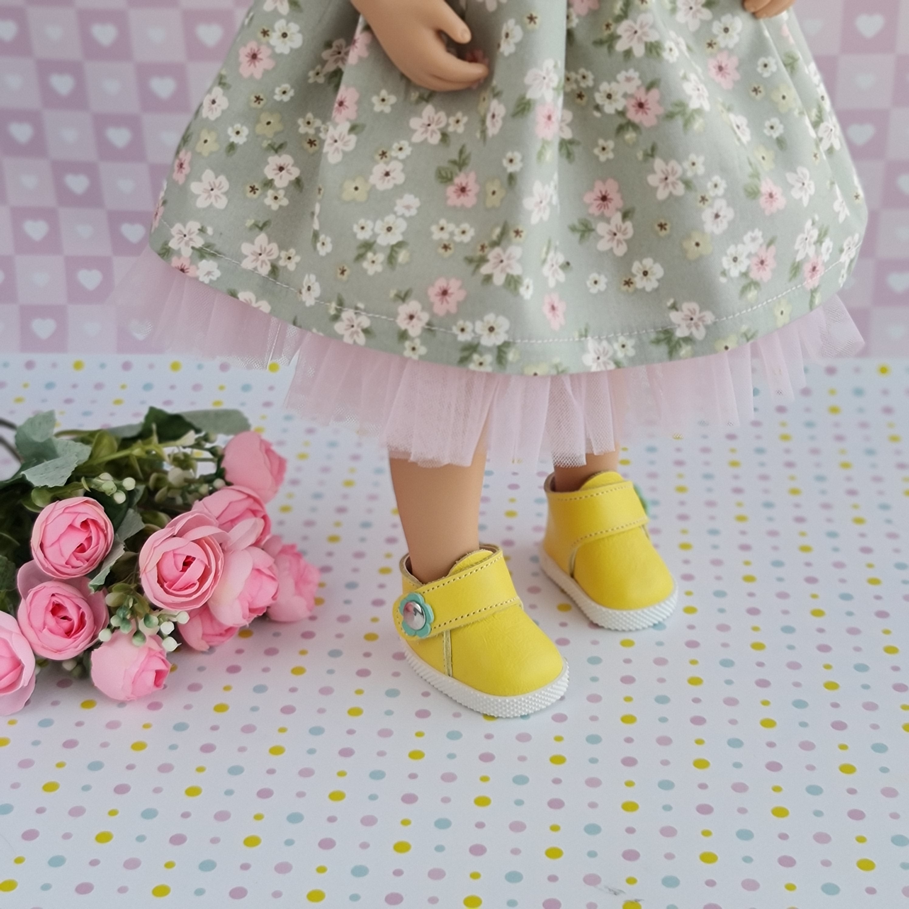 Shoes for Sasha Morgenthaler dolls. 16 inch.
