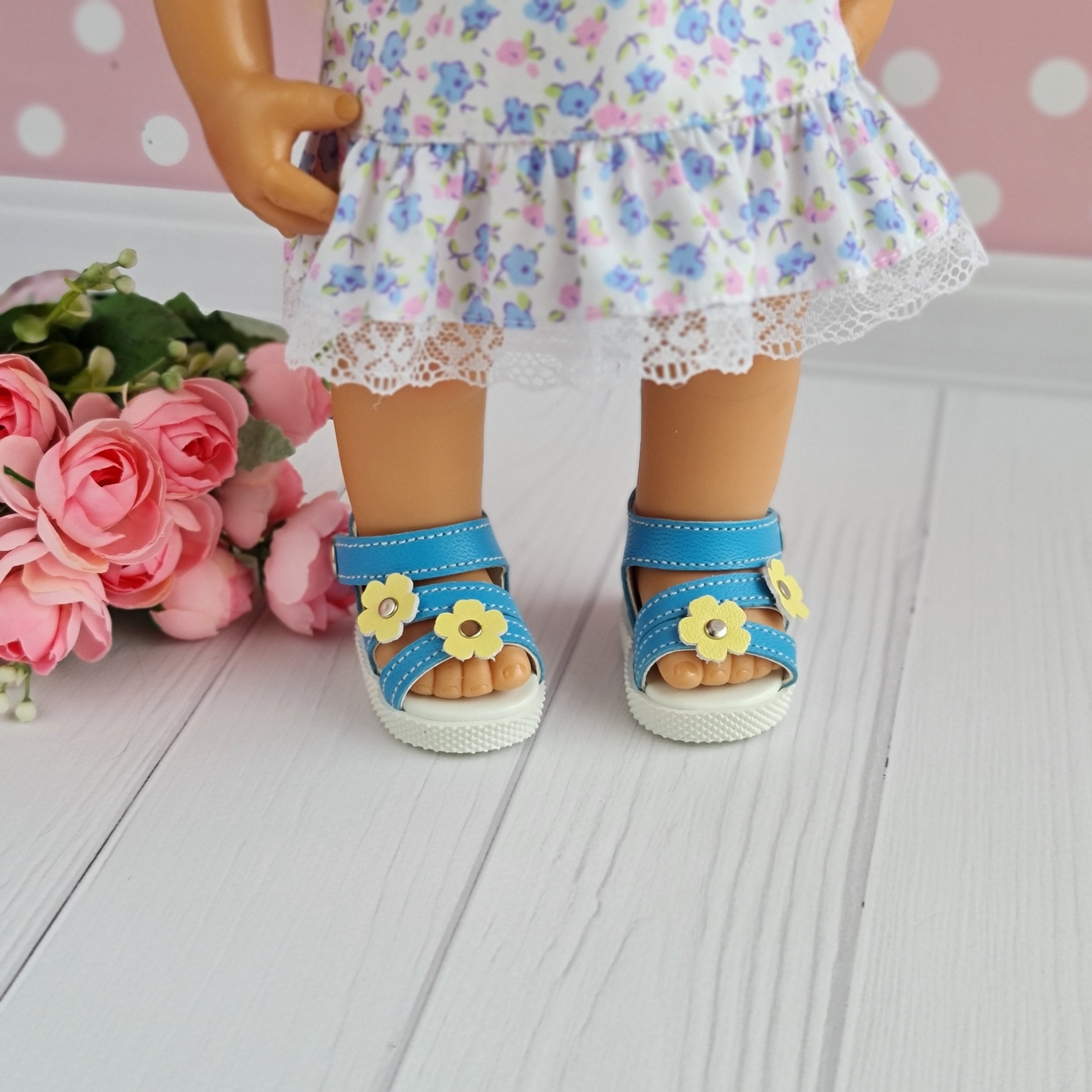 Shoes for Wichtel doll Masterpiece Shildkrot Anna Muller. 30cm.