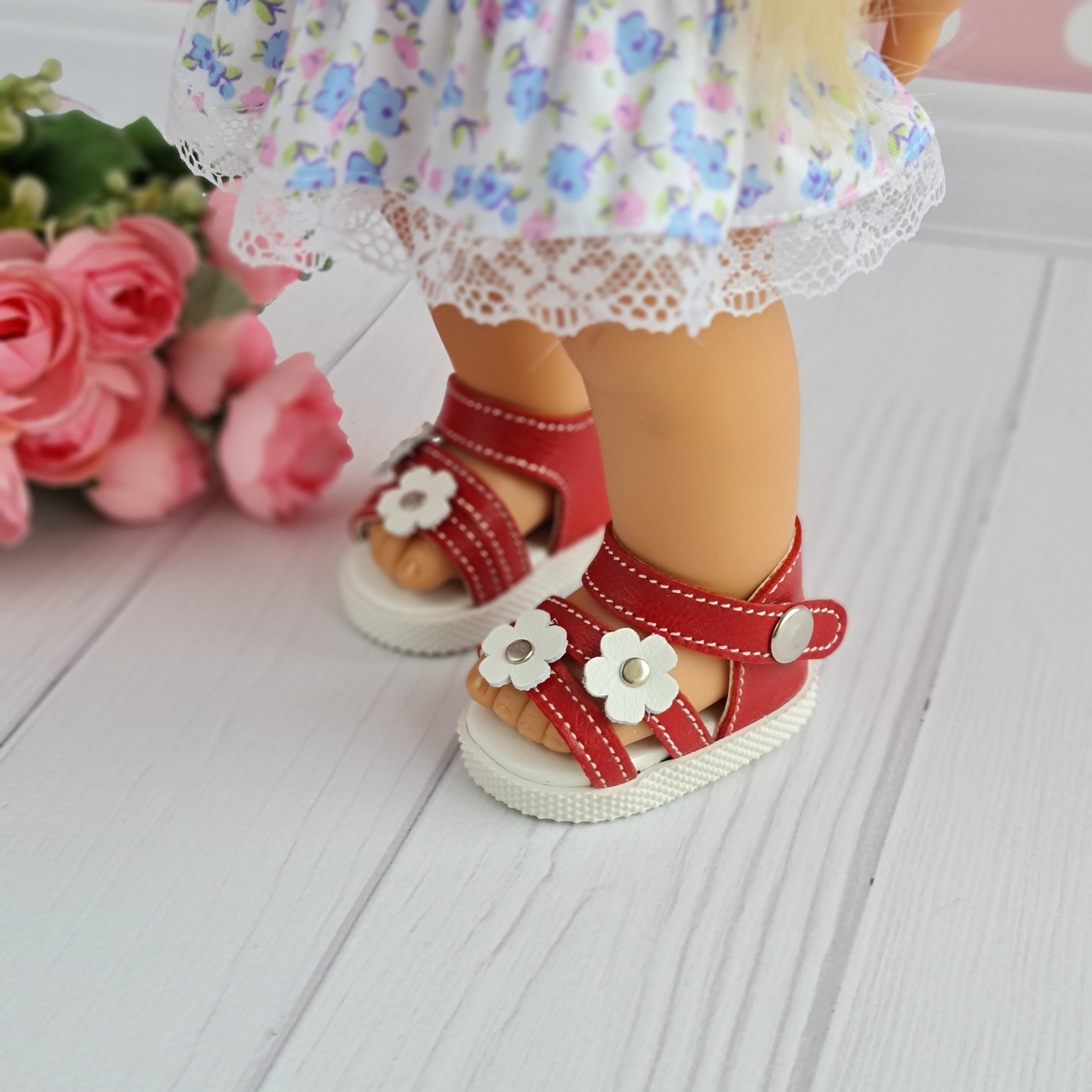 Shoes for Wichtel doll Masterpiece Shildkrot Anna Muller. 30cm.