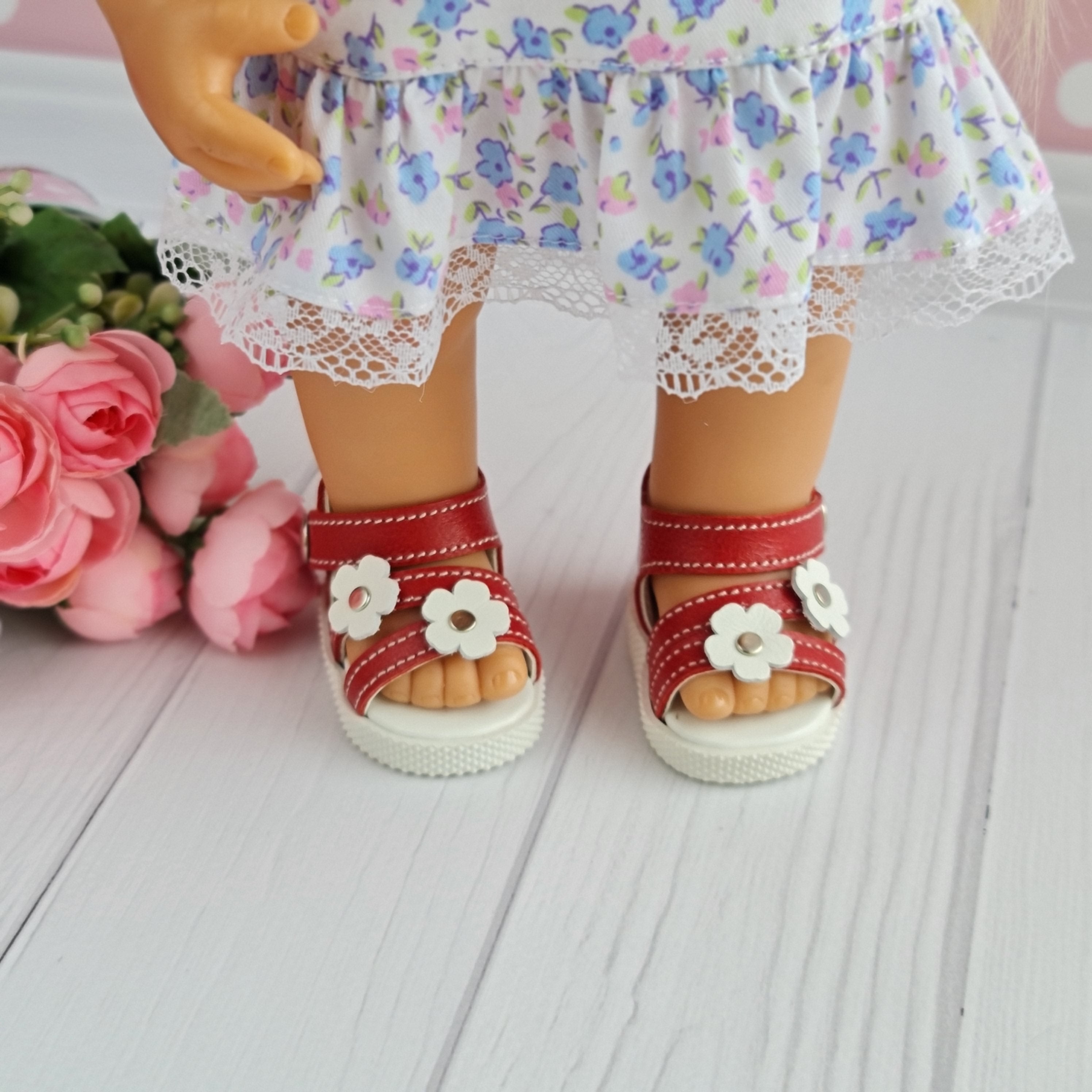 Shoes for Wichtel doll Masterpiece Shildkrot Anna Muller. 30cm.