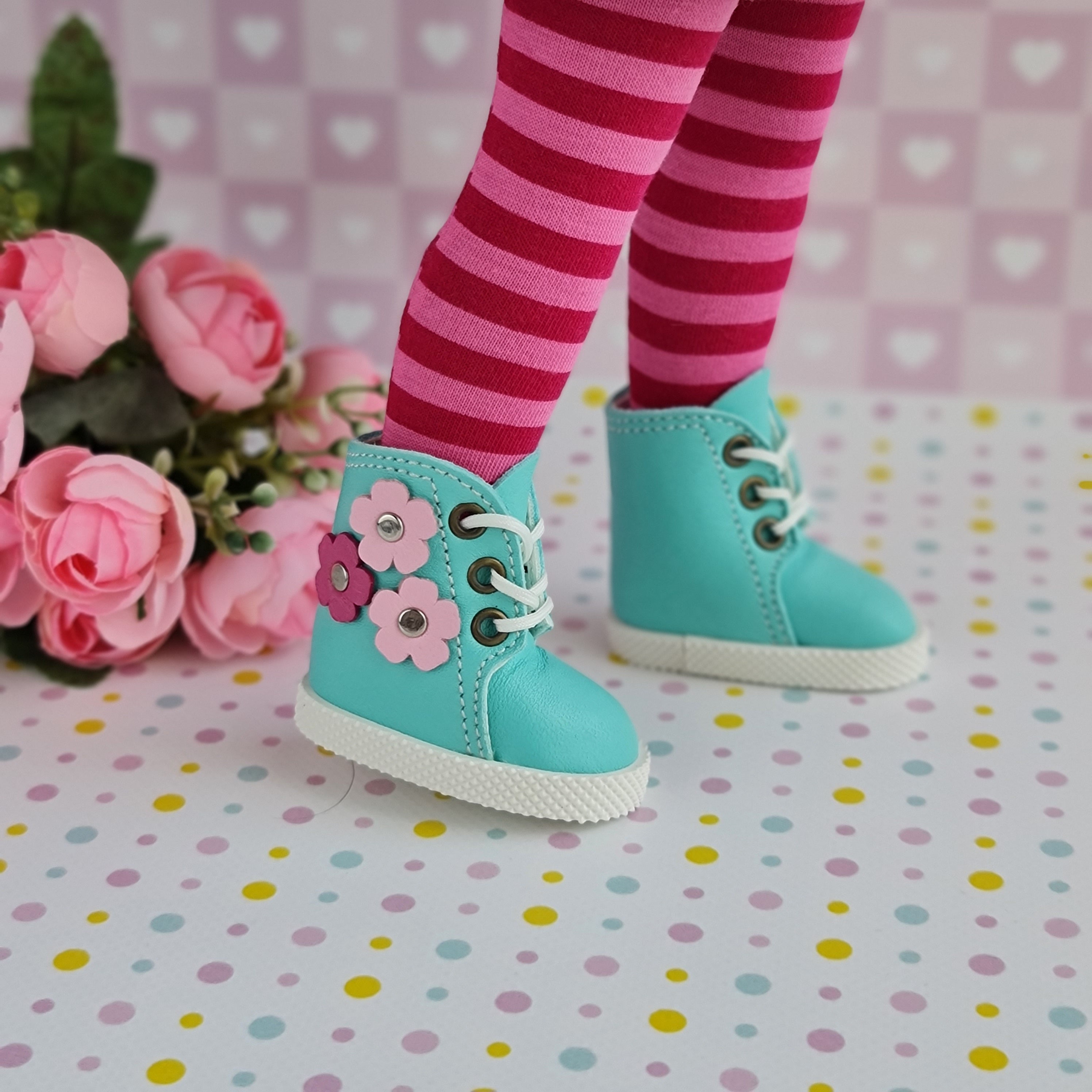 Ruby Red doll shoes. Shoes for Ruby Red Fashion Friends doll.