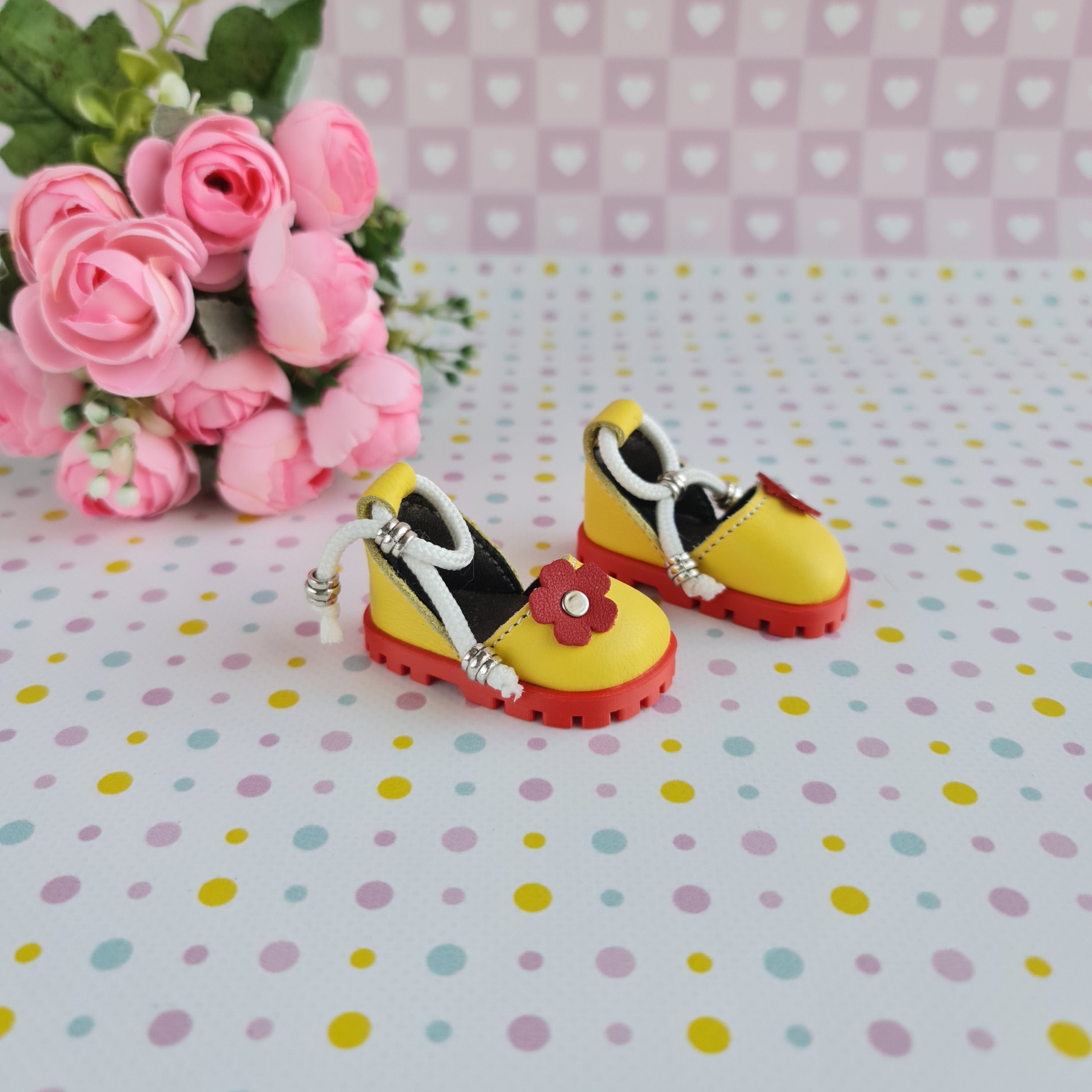 Ruby Red doll shoes. Shoes for Ruby Red Fashion Friends doll.