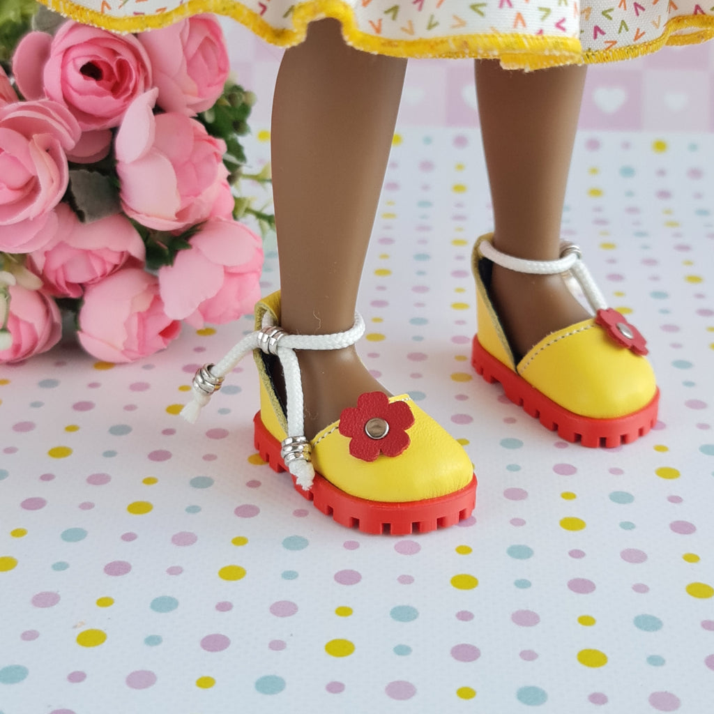 Ruby Red doll shoes. Shoes for Ruby Red Fashion Friends doll.