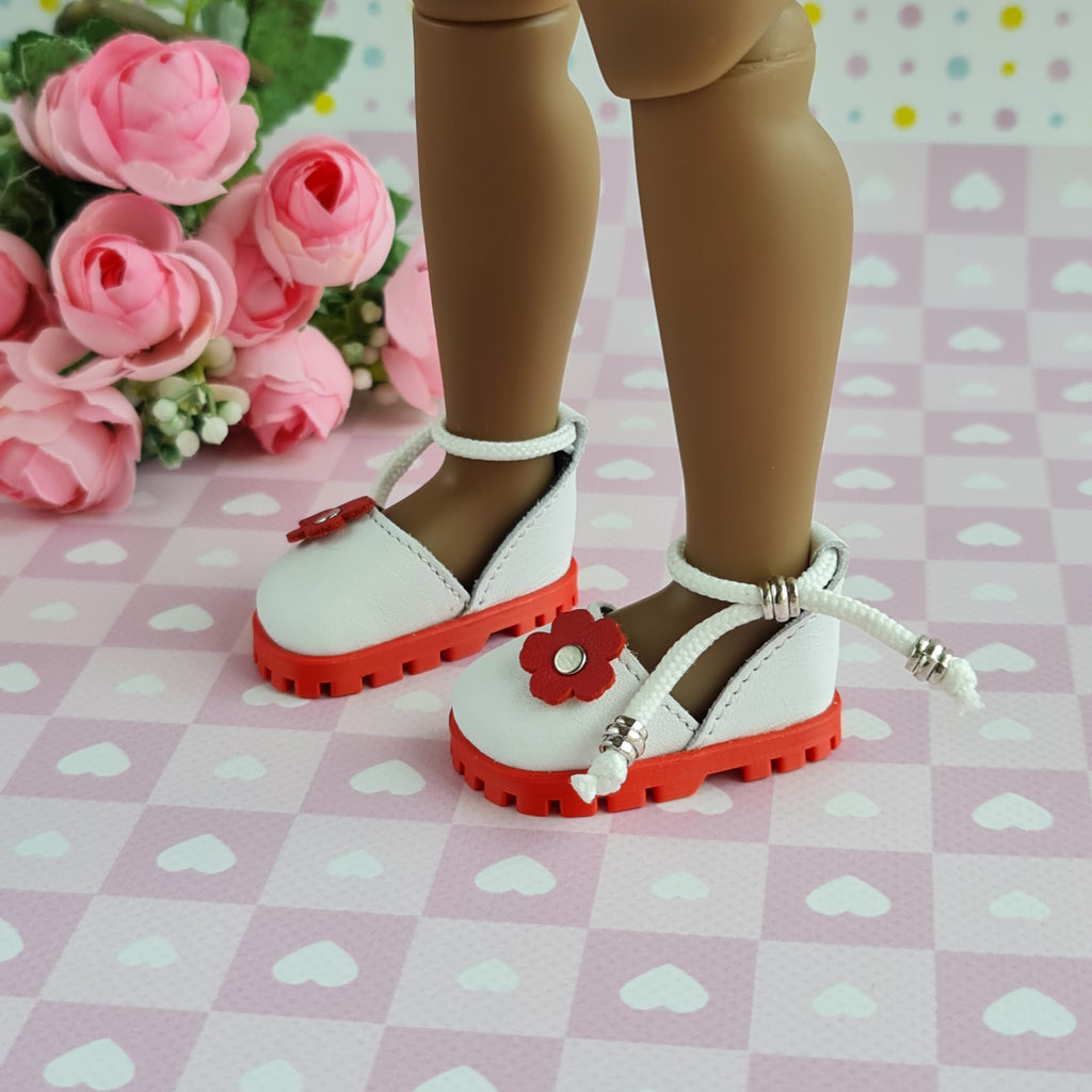 Ruby Red doll shoes. Shoes for Ruby Red Fashion Friends doll.