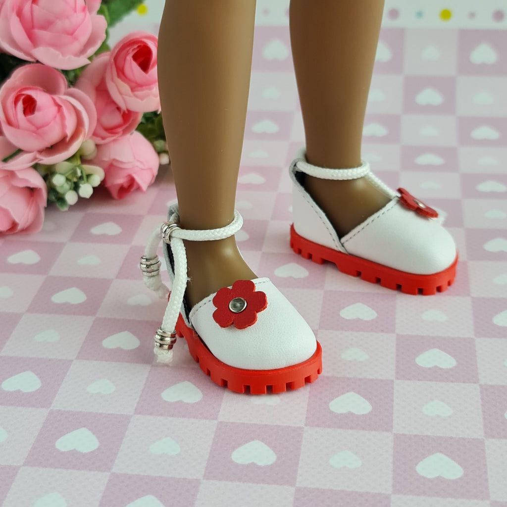 Ruby Red doll shoes. Shoes for Ruby Red Fashion Friends doll.
